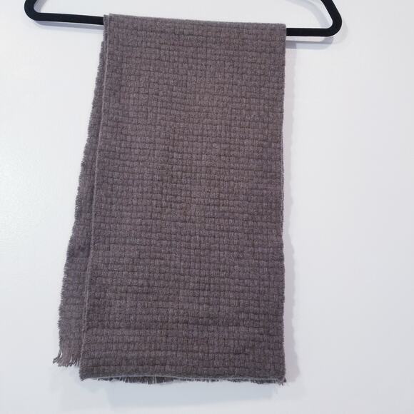 Nordstrom Accessories - Nordstrom Brown Cashmere & Wool Knit Scarf